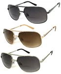 Retro Pilot Bifocal Sunglasses Reading Reader Metal Frame Spring Hinges. Fixed Price $13.95.