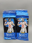 (10) Pack Lot 2022 Panini Select Draft Picks Football Fat Factory Sealed. Fixed Price $88.88.