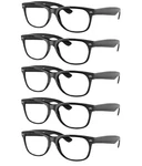 Eyebogo Taylor 5-PACK Unisex Wayfarer Reading Glasses. Fixed Price $14.95.