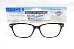 Foster Grant Square Black Blue Light Digital E-glasses 53/16-140 Aurelia Blk Nwt. Fixed Price $15.99.