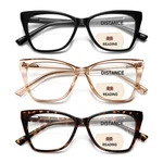 Pubowt Bifocal Reading Glasses Women Oversized Blue Light Blocking Cat Eye Compu. Fixed Price $39.74.