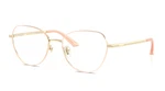 New Versace Eyeglasses Mod. 1313-D 1520 55-18 145 Light Gold & Pink Frames. Fixed Price $499.98.