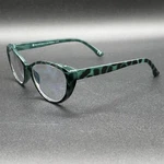 Daisy Fuentes VMP2102 Cat-eye +2.00 Reading Glasses Green Tort Blb 54-17-144 Euc. Fixed Price $18.00.
