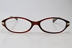 Vintage Judith Leiber Jl 1572A 06 Amber Crystal Embellished Eyeglasses Frame. Fixed Price $80.00.