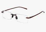 Teraise Rimless Reading Glasses Lightweight Frameless Reader Women B27. Fixed Price $12.99.