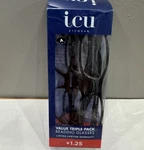 Icu +1.25 Reading Glasses W/ Metal Frames Triple Pack New. Fixed Price $17.00.