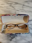 Vera Bradley Eyeglasses Frames Tortoise Shell & Peach 50-16-135 With Case. Fixed Price $44.62.
