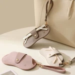 Soft Leather Pouch Slim Eyewear Travel Case For Sunglasses & Specs. Fixed Price $8.99.