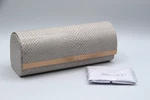 New Authentic Jimmy Choo Flip Top Beige Tan Glasses Case Cleaning Cloth. Fixed Price $13.99.