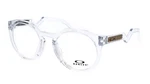 New Oakley Eyeglasses Hstn Rx OX8139-0550 50-21 140 Polished Clear Round Frames. Fixed Price $209.99.