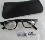 Schweizer Iv Microscopic Reading Glasses +20.00 Right Eye Only CR39 43-25 Frame. Fixed Price $60.00.