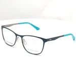 Under Armour Youth 9007 Ajj Grey Teal Square Eyeglasses Frames 47-16-125. Fixed Price $39.95.
