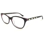 Judith Leiber Eyeglasses Frames Universe Amethyst Purple Crystals 54-16-140. Fixed Price $111.73.
