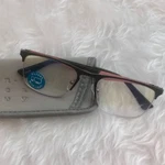 New Day Women's Oval Blue Light Filtering Reading Glasses W/soft Case +200. Fixed Price $11.24.