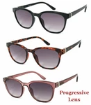 Classic Round Progressive Reading Sunglasses 3 Power Strengths 1 Reader UV400. Fixed Price $15.99.