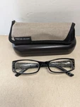 Foster Grant Womens Reading Glasses MS0717 +1.25 50-18-132 Patti Blk. Fixed Price $12.00.