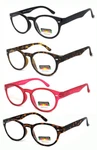 Round Keyhole Multi Focal Reading Glasses 3 Strengths 1 Reader Spring Hinge. Fixed Price $15.99.