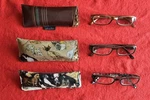 Sydney Love Reading Glasses Lot 3 +2.50 Readers Cases Dog Print Women. Fixed Price $39.99.