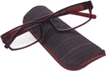 Foster Grant Derick Reading Glasses With Case : Brown Women Readers New. Fixed Price $9.49.