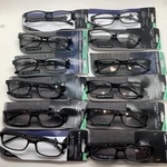 DZ9 "12 Pair" Foster Grant Brandon +1.50 Blk Reading Glasses Readers. Fixed Price $48.00.
