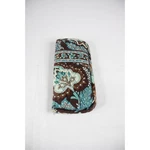 Vera Bradley Eyeglass Case Java Blue Paisley Brown Teal Good Quilted Floral. Fixed Price $8.99.