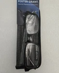 Foster Grant Reading Glasses Brandon 54 18-145 Black With Case Pick Strength. Fixed Price $11.88.