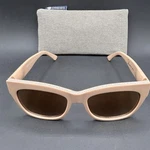 Peepers Shine On +2.50 2551R Sun Readers Tan W/ Glitter Used Pouch. Fixed Price $21.95.