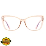 Owtxis Cat-eye Reading Glasses Women Champagne +1.00 Large Frame Readers. Fixed Price $20.00.