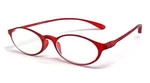 Calabria 719 Unisex Oval Lightweight Flexie Reading Glasses Red + 3.00 46 Mm. Fixed Price $19.95.