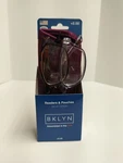 Bklyn +2.00 Readers With Pouches Magnifying Glasses 2-PACK Model Albee Colpk New. Fixed Price $16.00.
