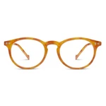 By Peeperspecs Brain Trust Round Reading Glasses, 47, Honey Tortoise. Fixed Price $37.27.