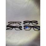Foster Grant & Other Reading Glasses Mens Black Blue 4 Pair Bundle Rectangle. Fixed Price $20.00.