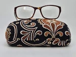 Vera Bradley Marcella Ziggy Zinnia Cat Eyeglasses Frame W/ Case 51-17-135. Fixed Price $25.99.