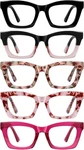 Oprah Reading Glasses For WOMEN-5 Pack Blue Light Blocking A01-MULTICOLOR. Fixed Price $17.19.