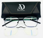 Morgan 2100 Matt Black Green Unisex Square Full Rim Eyeglasses 53-16-142 B:38. Fixed Price $69.99.