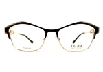 Tura Brilliance Eyeglasses Frames TE290 Brn Brown Gold Crystals 53-16-140. Fixed Price $189.99.