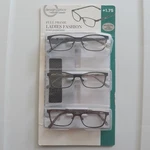 Design Optics By Foster Grant Full Frame Ladies Fashion 3 Pack. Fixed Price $34.99.