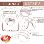 Optofendy Oversized Blue Light Blocking Reading Glasses Women. Fixed Price $56.99.