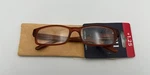 Icu Eyewear Women's Full Rim Reading Glasses +1.25 Classic Brown Frame With Case. Fixed Price $19.99.