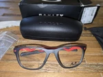 Oakley OX8187 Cerebral Eyeglass Frames 55MM Satin Grey Smoke Prescription Read. Fixed Price $110.00.