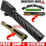 Aggressive Arms Black Sharx Tight Spiral Match Dlc Stainless Barrel GL0CK 19 9MM. Fixed Price $69.00.