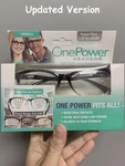 One Power Auto Focus Presbyopi Reading Glasses Readers Adjustable 0.5-2.5 Unisex. Fixed Price $9.89.
