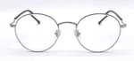 Firmoo YSL1718024 C22 Black/silver Round Frame Only Eyeglasses. Fixed Price $16.15.