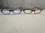 Pairs Authentic Clic Magnetic Readers Glasses Magnified +2.50 Blue & Red. Fixed Price $45.00.