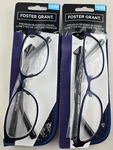 Foster Grant Reading Glasses +2.00 Isa ( 2PC ). Fixed Price $31.95.