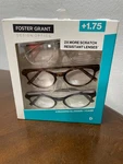 Foster Grant Design Optics Reading Glasses +1.75A5. Fixed Price $13.35.