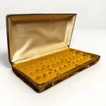 Vintage Mele Jewelry Box Tortoise Shell Look Ring Organizer Case. Fixed Price $29.99.