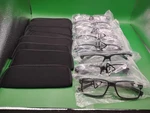 Norperwis Reading Glasses +6.00 8 Pairs Quality Readers Spring Hinge+ Cases. Fixed Price $9.90.