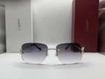 Cartier Piccadilly Gradient Smoke Gray Men's Sunglasses Silver CT0330S002. Fixed Price $250.00.