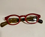 Eye Bobs Reader Frames + 2.5 Green Red Adult Super Vision Bold Chunky Fun. Fixed Price $44.00.